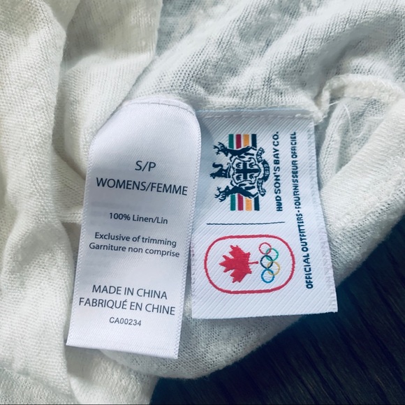 Hudson’s Bay | 🇨🇦 Canada Baseball Women’s Top - Picture 4 of 5